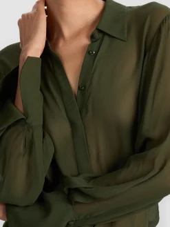 Alice and Olivia BLOUSES*TURNER BUTTON DOWN