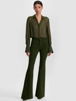 Alice and Olivia BLOUSES*TURNER BUTTON DOWN