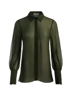 Alice and Olivia BLOUSES*TURNER BUTTON DOWN