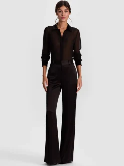Alice and Olivia BLOUSES*WILLA COMBO BLOUSE