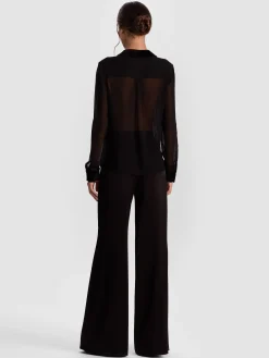 Alice and Olivia BLOUSES*WILLA COMBO BLOUSE