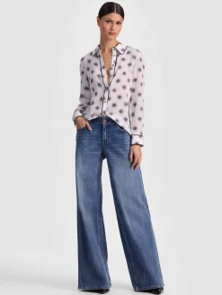 Alice and Olivia BLOUSES*WILLA SILK BLOUSE
