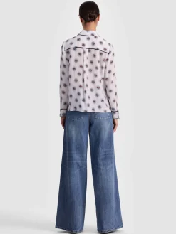 Alice and Olivia BLOUSES*WILLA SILK BLOUSE
