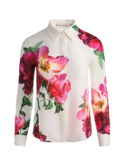 Alice and Olivia BLOUSES*WILLA SILK BLOUSE