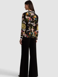 Alice and Olivia BLOUSES*WILLA SILK BLOUSE