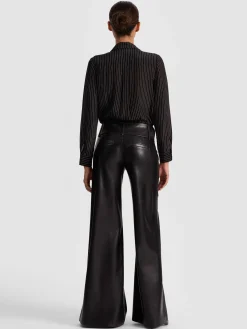 Alice and Olivia BODYSUITS*WILLA SILK BODYSUIT