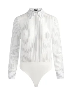 Alice and Olivia BODYSUITS*WILLA SILK BODYSUIT