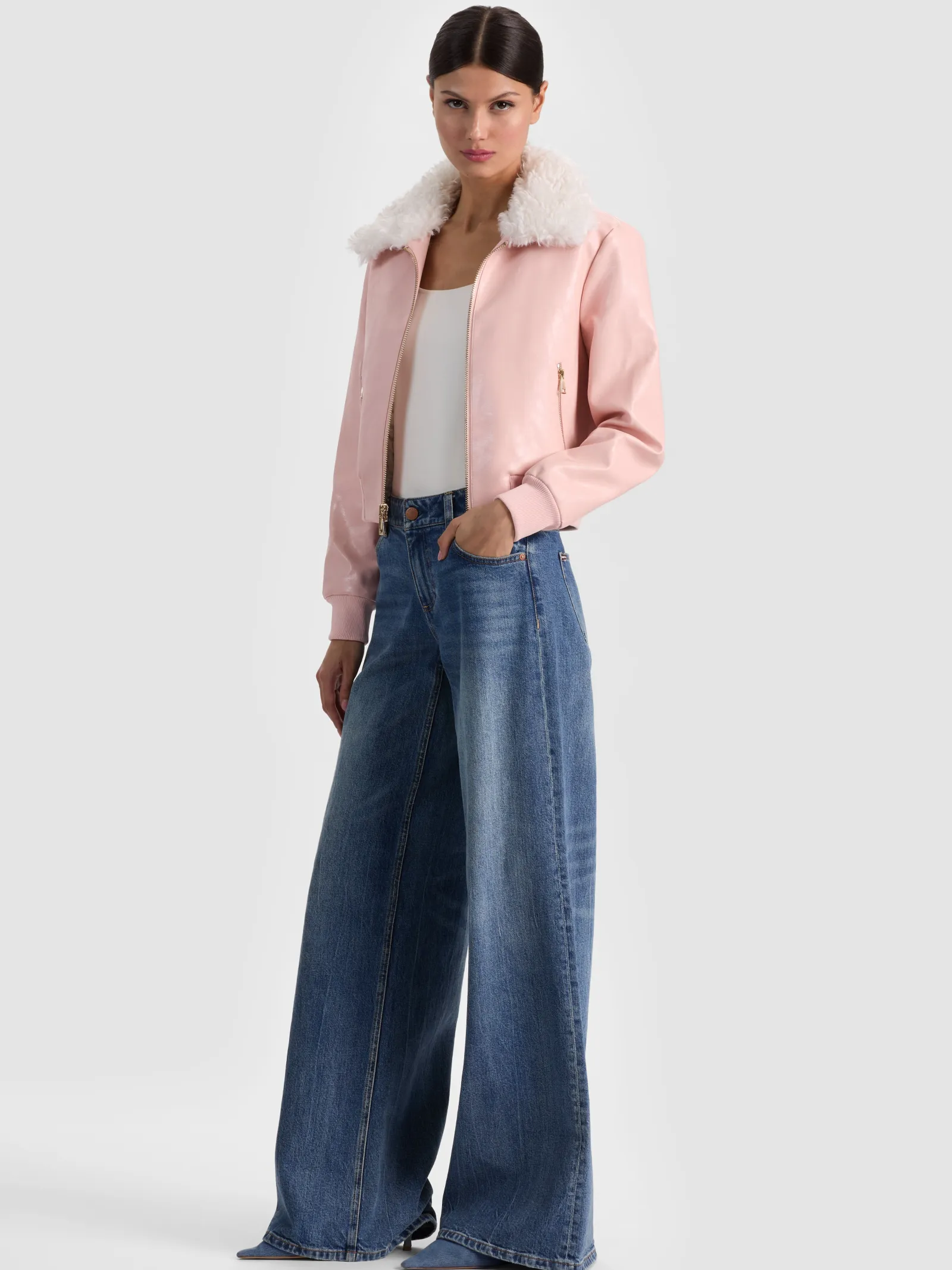 Alice and Olivia VEGAN*WILLARD VEGAN BOMBER