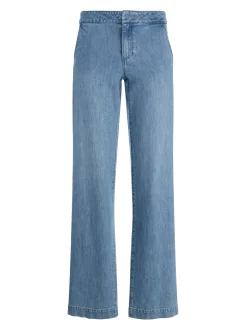 Alice and Olivia JEANS*XANDER RACING STRIPE JEAN