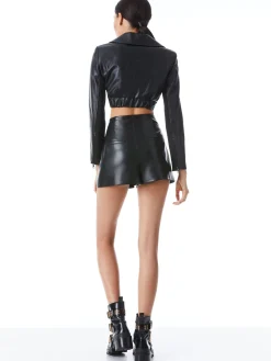 Alice and Olivia BOSS DAY*YARDLEY VEGAN JACKET