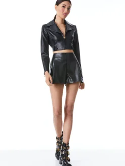 Alice and Olivia BOSS DAY*YARDLEY VEGAN JACKET
